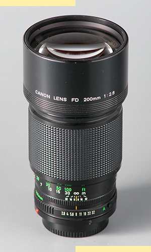 Canon nFD 200mmf28 small